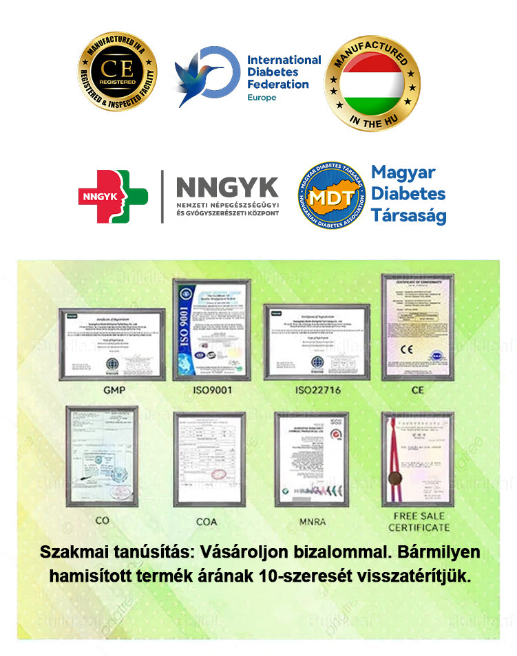 Hivatalos engedély BuildLeaf® SMGT-GLP-1 Nano mikrotűs tapasz kollagénnel és Matrixyl 3000-rel Célzottan hat az elhízásra, a laza bőrre, a magas vérnyomásra, a cukorbetegségre, a zsírmájra, az ízületi fájdalomra, az agyködre és egyebekre