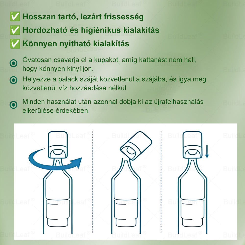 BuildLeaf® GLP-1 6 az 1-ben egészségügyi oldat szájon át szedhető folyadék ✅ Elhízás, szív- és érrendszeri egészség, cukorbetegség, alvási apnoe, bélrendszeri egészség, ízületi problémák és egyebek esetén