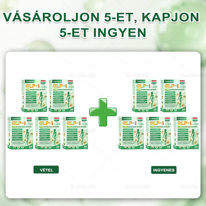BuildLeaf® GLP-1 6 az 1-ben egészségügyi oldat szájon át szedhető folyadék ✅ Elhízás, szív- és érrendszeri egészség, cukorbetegség, alvási apnoe, bélrendszeri egészség, ízületi problémák és egyebek esetén