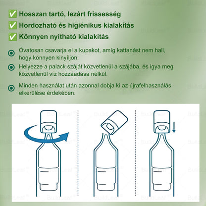 BuildLeaf® GLP-1 6 az 1-ben egészségügyi oldat szájon át szedhető folyadék ✅ Elhízás, szív- és érrendszeri egészség, cukorbetegség, alvási apnoe, bélrendszeri egészség, ízületi problémák és egyebek esetén